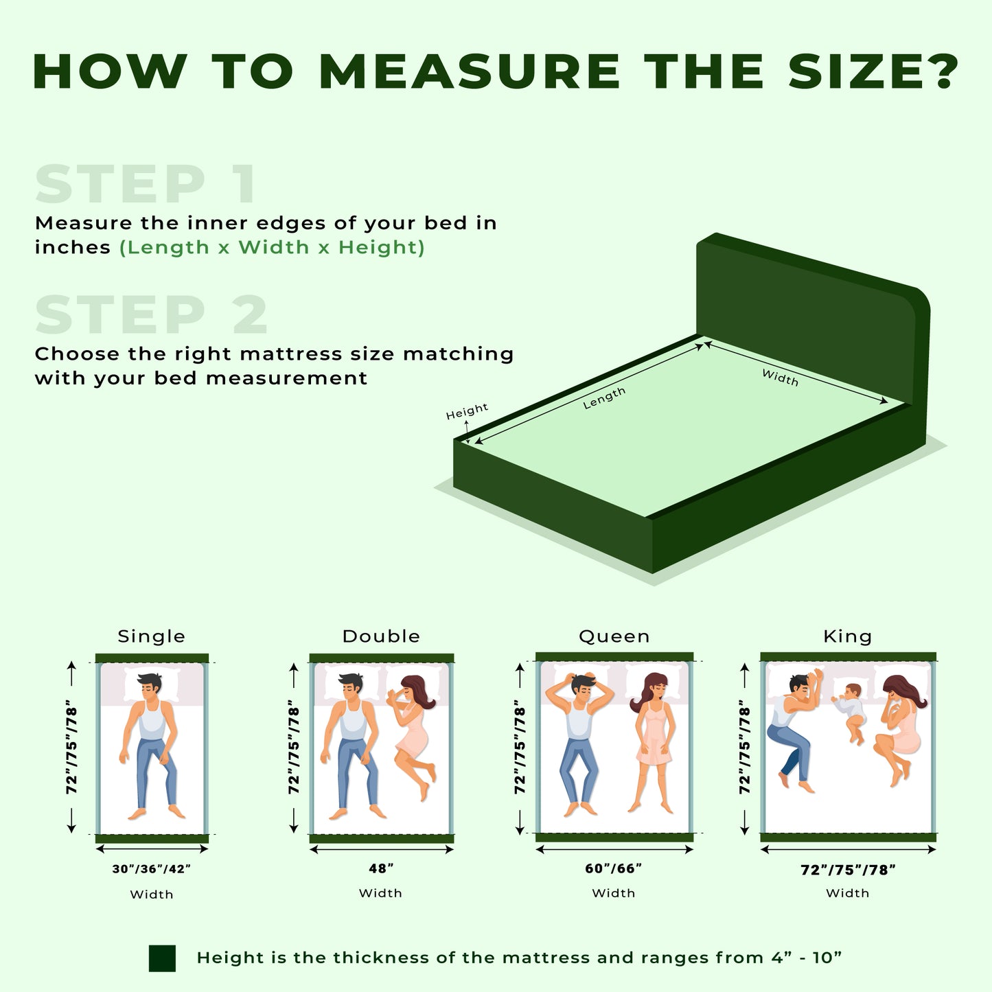 latex coir mattress - coir mattress - coir - latex mattress - latex foam mattress - latex bed - natural latex mattress