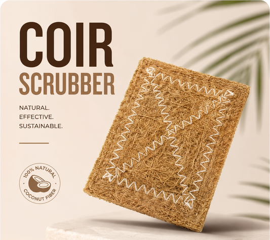 Coir Scrubber (Pack of 5 pcs)