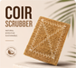 100% natural coconut fibre coir scrub pad